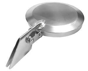 8" Rain Cap, Zinc Plate (901268)