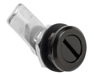 Hammond Manufacturing® EJQTR Slotted Qtr Turn, Electrical Enclosure, For Use with EJ Series, Zinc Die/Black (901992)