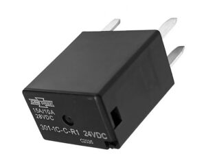 Song Chuan 24V 35A, 5-Terminal SPDT Automotive Relay, 301-1C-C-R1-24VDC (902126)