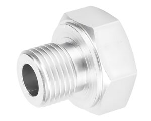 Adaptall Male Hex Plug, M26 x 1.5 Thread, For 26mm Metric Thread (9030M-26X1.5)