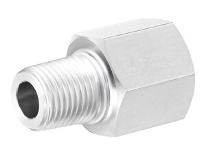 Adaptall 1.25″ MNPT x 1.25″ Female BSPP, Steel Straight Adapter (9037-20-20)