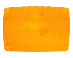 Grote® 0.32″ Thick, Stop Tail Turn Pedestal Replacement Acrylic Lens – Amber (91503)