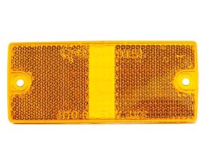 Grote®  Stop Tail Turn  Replacement Lens, Two-Stud Mount, Acrylic – Amber (91513)