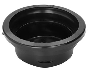 Grote® Closed Back Type – PVC Grommet, For 4″ Round Lights, Black Finish (91950)