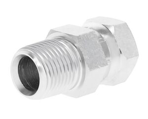 Brennan 1/2″ MNPT x 5/8" Female JIC, Straight Swivel Adapter (6505-08-10)