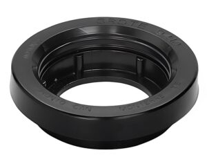 Grote® 2.312" Hole Size – Open Grommet, For 2″ Round Lamps, Black PVC (92120)