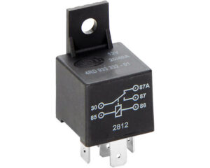 Hella® 12V 20/40A SPDT Relay w/ Bracket (933332011)