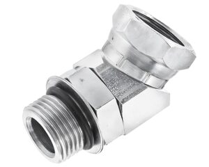 1″ Female NPSM Swivel x 1″ Male ORB, 45-Deg. Elbow Adapter (900984)