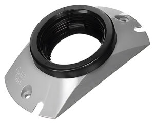 Grote® Gray Surface Mounting Bracket w/ Grommet – For 2.5″ Round Lamps (93750)