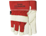 Watson Gloves® Red Baron Sherpa Lined, Off White/Red, XLarge (94002-XL)