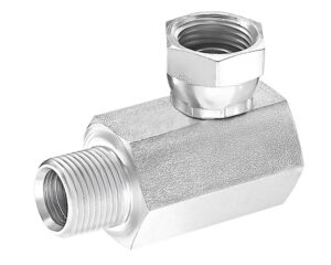 Eaton Weatherhead® 1″ Male NPT x 1″ Female Pipe Swivel, 90° Elbow Long (9405X16X16LL)