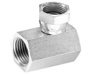 Eaton Weatherhead® 1-1/4" Swivel NPSM x 1-1/4" FNPT, 90° Elbow, Steel (9455X20X20)