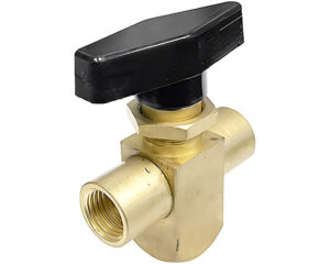 HD Plus® 3-PT Ports / 3-Way Ball Valve with Stainless Steel Ball, Brass Housing (AC056)