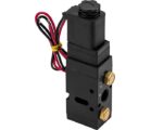 HD Plus® 1/4″ PT All Ports, 2-Position 12V Solenoid Control Air Valve – Black (AC195)