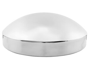Freightliner® 7.250″ I.D, 1.1875" Lip Height, Rear Axle Hub Cap, Chrome (ACX 43100)