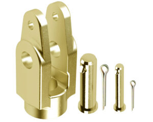 Gunite® 5/8″-18 Automatic Slack Adjust Clevis Kit, Threaded, Straight (AS3000)