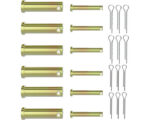 Gunite® Clevis Pin Kit, Contains 6-Pcs. 1/2" and 1/4" Clevis Pins, 12-Pcs. Cotter Pins For Automatic Slack Adjusters (AS4004)
