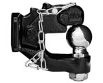Buyers® 8-Ton Combination Hitch, Chrome 2-5/16" Hitch Ball – Forged Steel (BH82516)