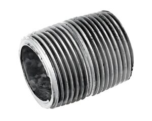 1-1/2″ SCH40 Close Nipple, Black Iron (900999)