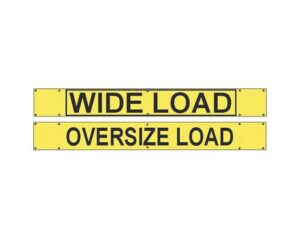 Barpek Products 72″ x 12″, 6ft. Vinyl Wide Load/Oversize Load Banner Sign (BP670)