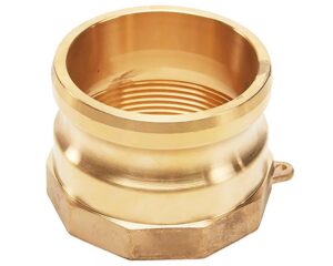3″ Camlock Part-A, Brass (BR-A300)