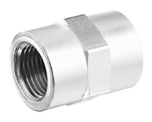 Brennan 3/4″ FNPT x 1/4″ FNPT, Straight, Steel Pipe Coupling (5000-12-04)