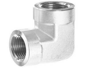 Eaton Weatherhead® 1/4″ FNPT x 1/4″ FNPT, Steel Adapter,  90-Deg.  Elbow (C3509X4)