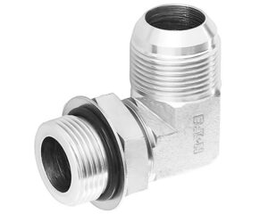 Eaton Weatherhead® 1″ Male O-Ring Boss x 1-1/2″ Male JIC, Flare-Twin, 90-Deg. Elbow (C5515X24X16)