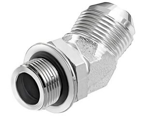 Eaton Weatherhead® 1-1/2" Straight ORB x 1-1/2" MJIC, 45-Deg. Elbow (C5365X24)