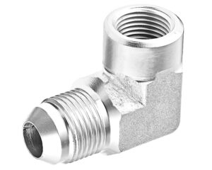Eaton Weatherhead® 1/2" Female  NPT x 1/2" Male JIC, Flare-Twin, 90-Deg. Elbow (C5455X8X8)