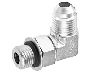 Eaton Weatherhead®  7/8" Male O-Ring x 3/4" Male JIC, Flare-Twin, 90-Deg. Elbow (C5515X12X14)