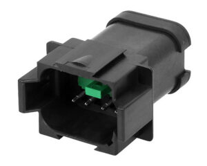 Deutsch DT Series, 8-Way Single Bussed Feedback Receptacle Connector, B-Key (DT04-08PB-P021)