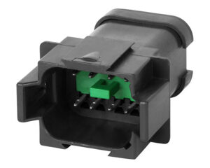 Deutsch DT Series, 8-Way Double Bussed Feedback Receptacle Connector, B-Key (DT04-08PB-P026)