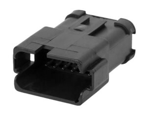 Deutsch DT Series, 12-Way Double Bussed Feedback Receptacle Connector, B-Key (DT04-12PB-P026)