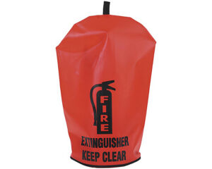 Steel Fire 30 lb. Vinyl Extinguisher Cover, No Window Style – English (EFEC30NW)