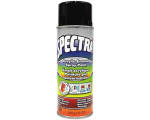 Krylon® E-Series 340g Acrylic Enamel Fast Drying Spray Paint, Interior/Exterior, Gloss Finish, Black (E117)