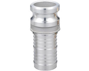 2" Aluminum Camlock Type-E (E200ALBARB)