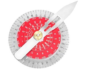 HubTech 16.5" Foundation Brake Analyzer, S-Cam Brake Service Tool w/ Steel Pointer (FBA16.5)