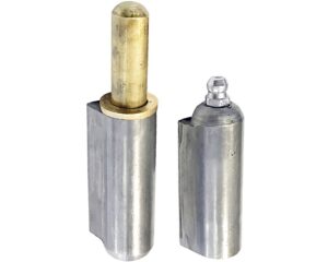 Buyers® .77 Thick x 3.94" Hinge Length, Weld-On Bullet Hinge, Steel (FBP100GF)