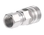 Eaton Aeroquip® 1/4" FNPT x 1/4" SAE JI502 Interchange, Hydraulic Hose Coupling, Steel, FD90-1021-04-04 (900521)
