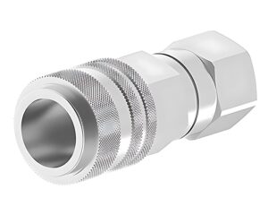 Aeroquip-Danfoss 1/8″ FNPT, Hydraulic Push-to-Connect  Hose Coupling, Steel (FD90-1021-02-04)