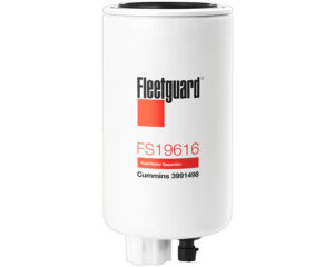 Fleetguard® Fuel/Water Separator Filter, Spin-On, StrataPore Media (FS19616)