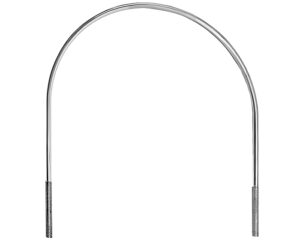 Automann® U-Bolt Air Tank – Stainless, Fits Kenworth / Peterbilt (172.7509SS)