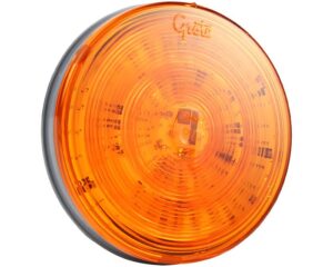 Grote® Hi Count® 4″ LED Stop Tail Turn Auxiliary Light – Amber Lens (G4003)