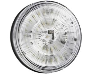 Grote® Hi Count® 4" LED Stop Tail Turn Light, Red w/ Clear Lens (G4022)