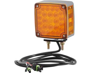 Grote® Double-Face LED Stop Tail Turn Lights w/ Side Marker, Amber (G5543)