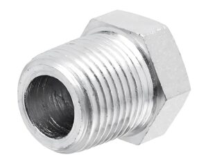 1-1/2″ MNPT x 3/4″ FNPT, Hydraulic Fitting, Steel Hex Bushing (900979)