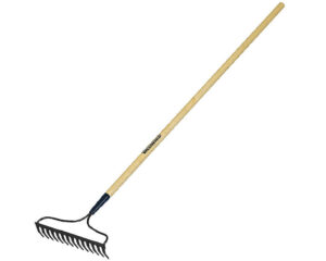 Garant 14" Head Size, 14-Tines, 51" Handle Length / Hardwood Long Handle, Econo Bow Rake (GARLBR14)