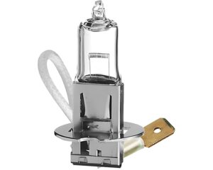 Peak Lighting 12V / 55W, H3 Halogen Bulb, For Automotive Lamps, Clear (H3-55W)