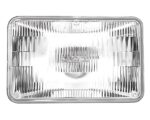 Philips 12.8V / 50W Standard Sealed Beam Headlight, Halogen – Clear Lens (H4651C1)